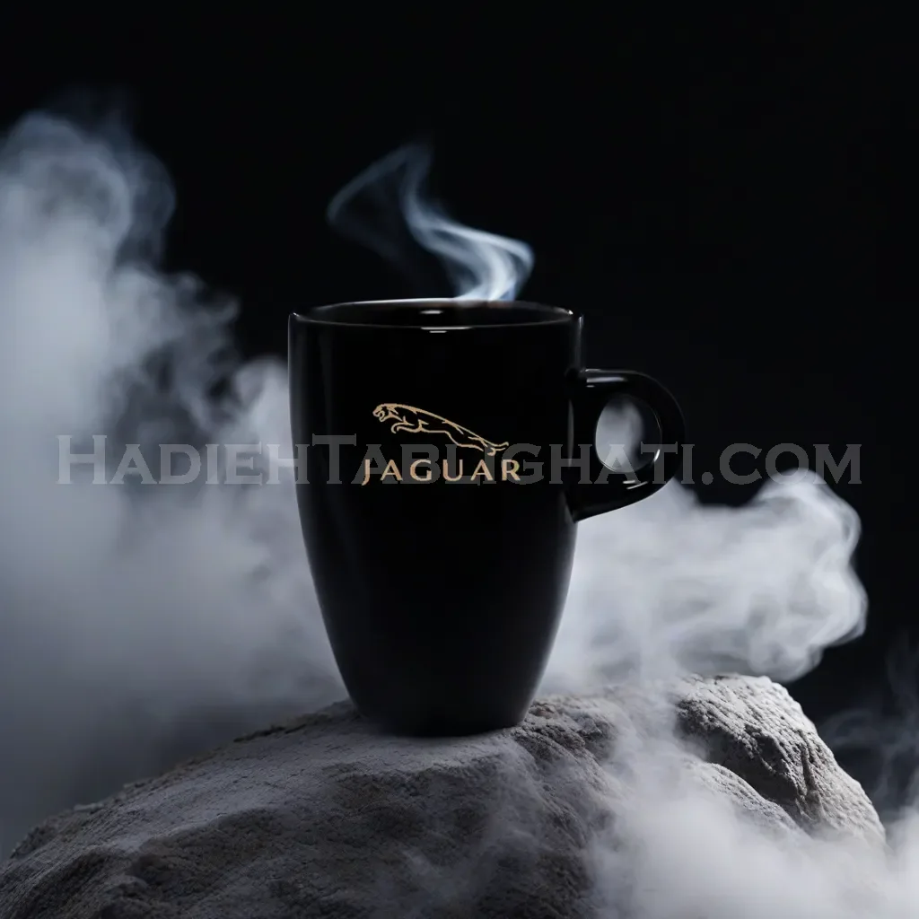 ماگ  سرامیکی انگشتی full black